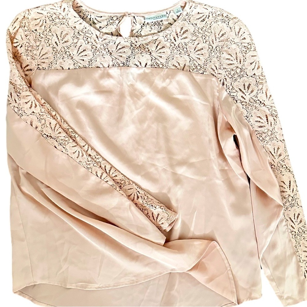 Eva Mendes GORGEOUS Long Sleeve Blouse women’s Large